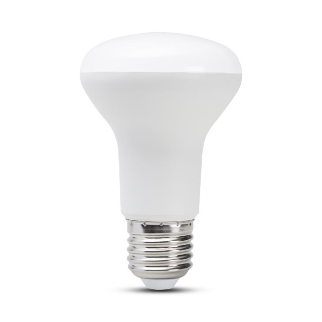 Set 10 x bec led spot r63 8w e27 3000k total green